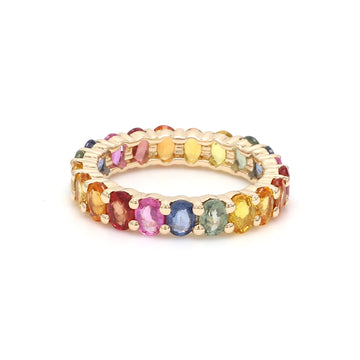 Las Vegas Rainbow Sapphire Ring