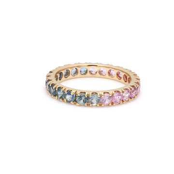 Osaka Pink Blue Ombre Ring